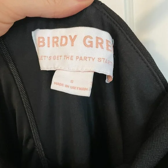 Birdy Grey ASH DRESS CREPE BLACK (Size S) - Picture 7 of 7